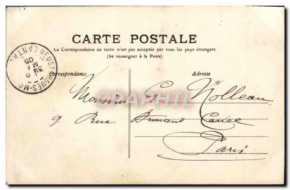 Saint-Flour — Vista general — L'Auvergne, 275 - Reverso