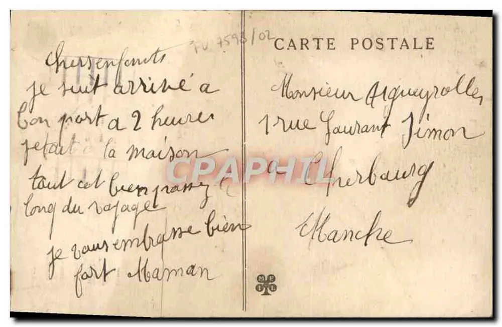 Die Kirche von Laroquebrou — Cantal — Verlag Ventax - Rückseite