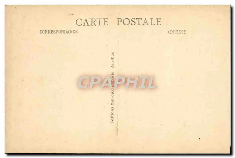 Aurillac - Le Vladuc - Allgemeiner Blick — Das pittoreske Cantal — Matroux Editions - Rückseite