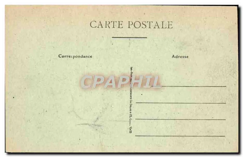 Cognac — Plaza y Estatua de Francisco I — Editor: Cognac Nouvelles Galeries - Reverso