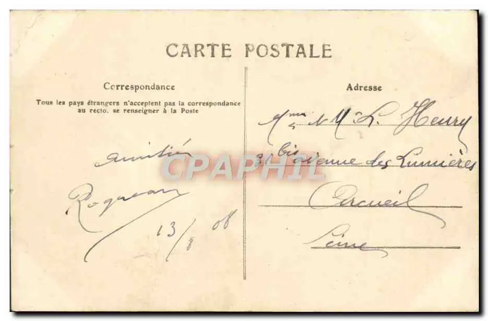 Fouras — Les Bastions et le Sémaphore — L. C. — n°10 - Verso