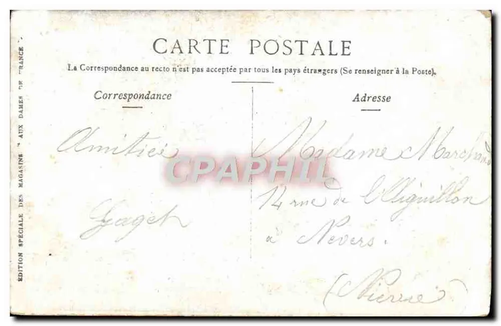 Bourges — A CATEDRAL, STAERCK PA - Verso