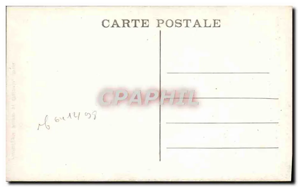 Travassac — Canteras de pizarra — Galerías en explotación - Reverso