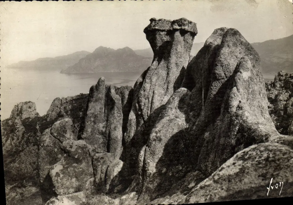 Le "Calanche" e golfo di Porto — PIANA (Corsica) — Edizioni d'Arte "WON" - Recto