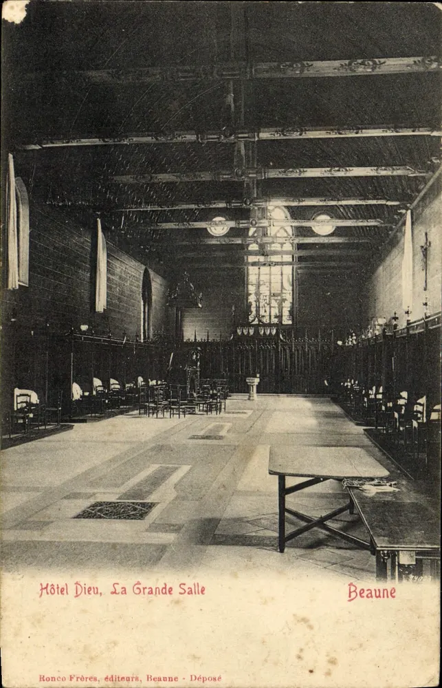 Hôtel Dieu, La Grande Salle — Beaune — Ronco Frères, Verleger, Beaune - Deposited - Vorderseite