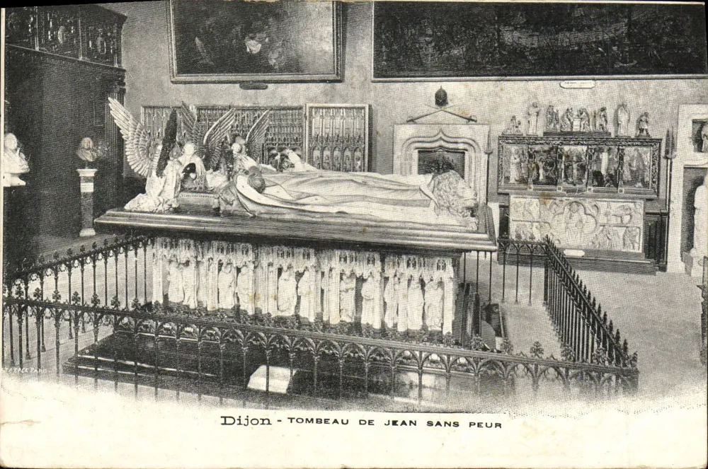 Dijon — Tombeau de Jean sans Peur — éditeur : E. P. L. Paris - Frente