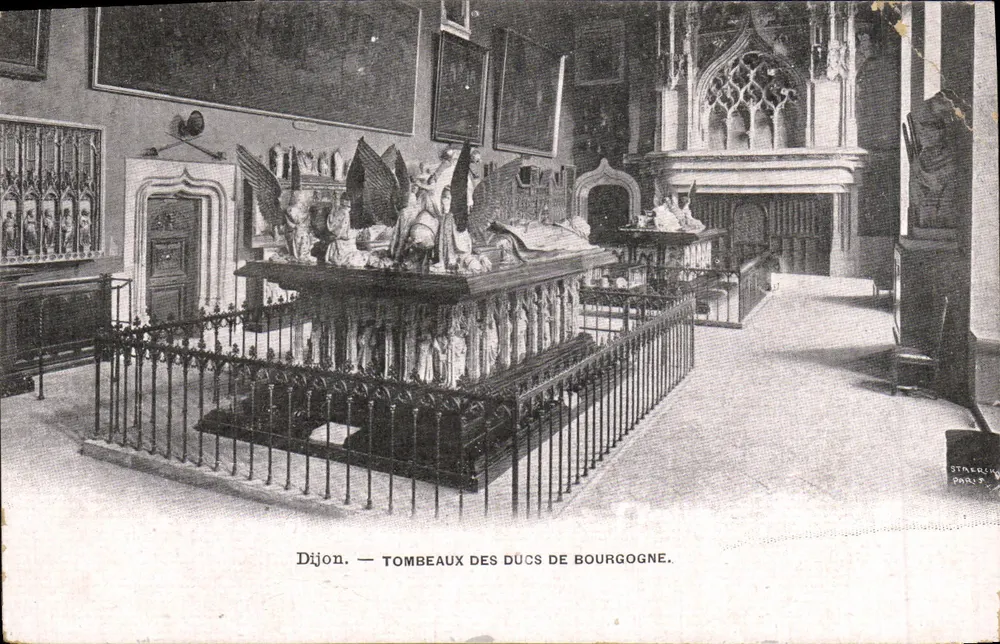 Dijon — Tombeaux des Ducs de Bourgogne — éditeur STANERICH PARIS - Frente