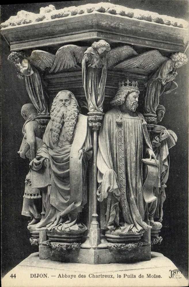 Dijon — Abtei der Chartreux, der Brunnen des Mose — JNT. C.2. — n°44 - Vorderseite