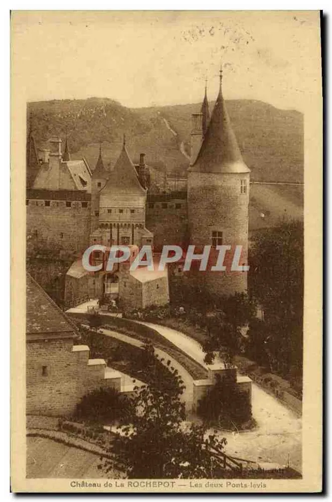 Castillo de La ROCHEPOT — Los dos Ponts-lovis - Anverso