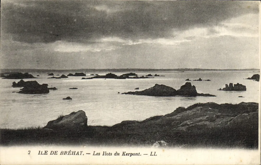 Ilha de Bréhat — Os ilhotas do Kerpont — LL - Frente