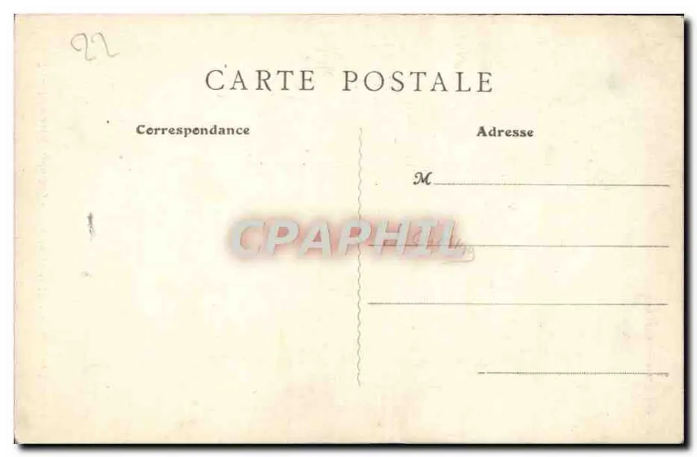 Dinan (C.-du-N.) — Rue du Petit Fort et Château branlant — Édition J. Passemand, Dinan - Rückseite