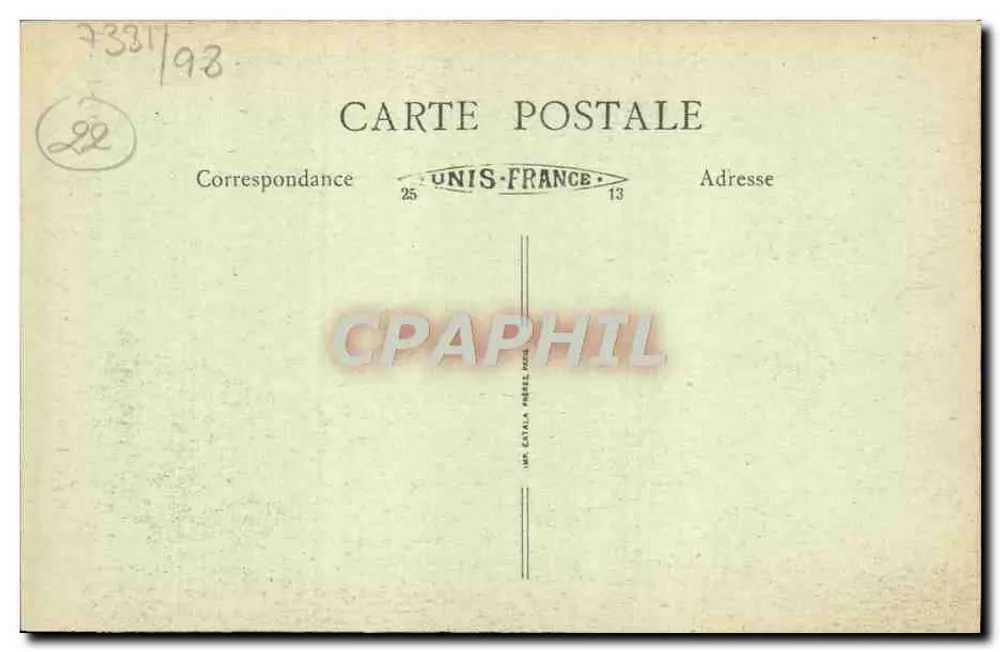 Tor von Jersual — Dinan (C.-du-N.) — Verlag J. Passemand - Dinan - Rückseite