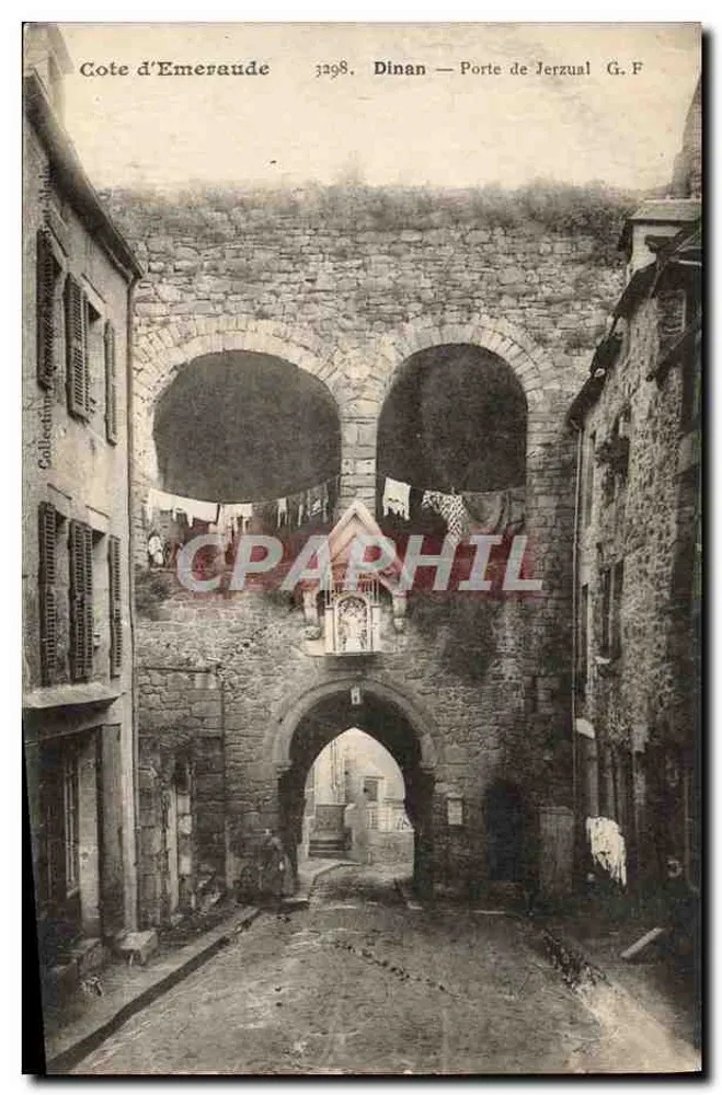 Dinan — Porta de Jerzual — Costa da Esmeralda 3298 G.F. - Frente