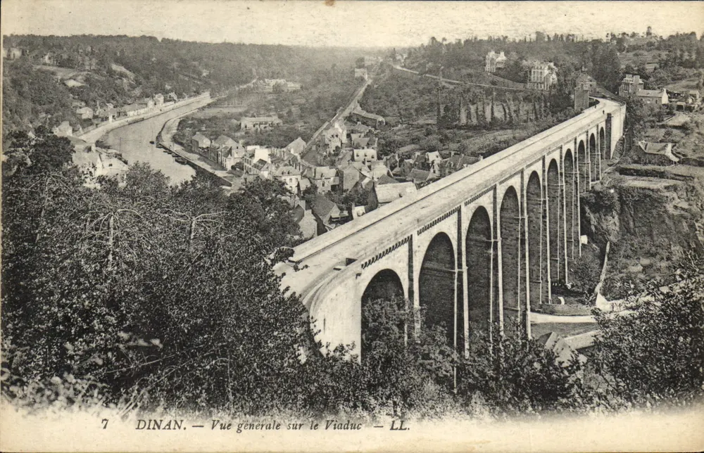 Dinan — Vista generale del Viaduc — LL. - Recto