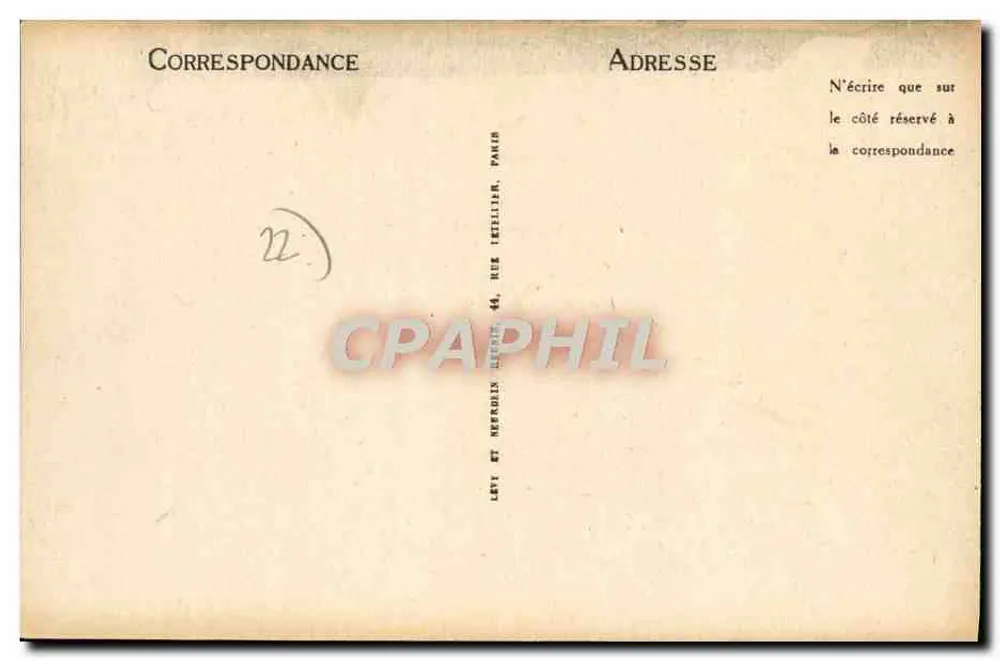 Dinan - A Rue de Jerzual — n°5 - Verso