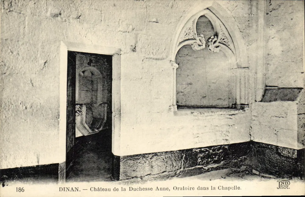 Dinan — Schloss der Herzogin Anne, Oratorium in der Kapelle — JNDnot. - Vorderseite