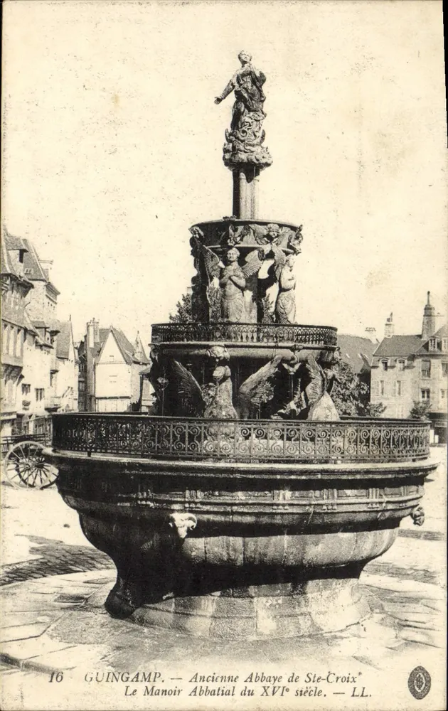 Guingamp — Alte Abtei von Ste-Croix — LL. N°16 - Vorderseite