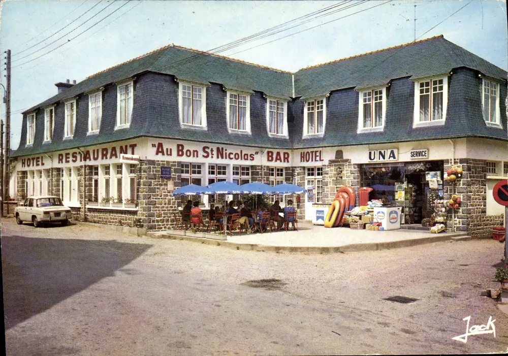 Hotel-Restaurant "Au Bon St Nicolas" — Hillion — Editions d'Art Jack - Vorderseite