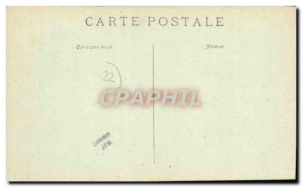 Capela de Kertugal — Saint-Quay — J.-B. Barat, fotógrafo-editor - Verso
