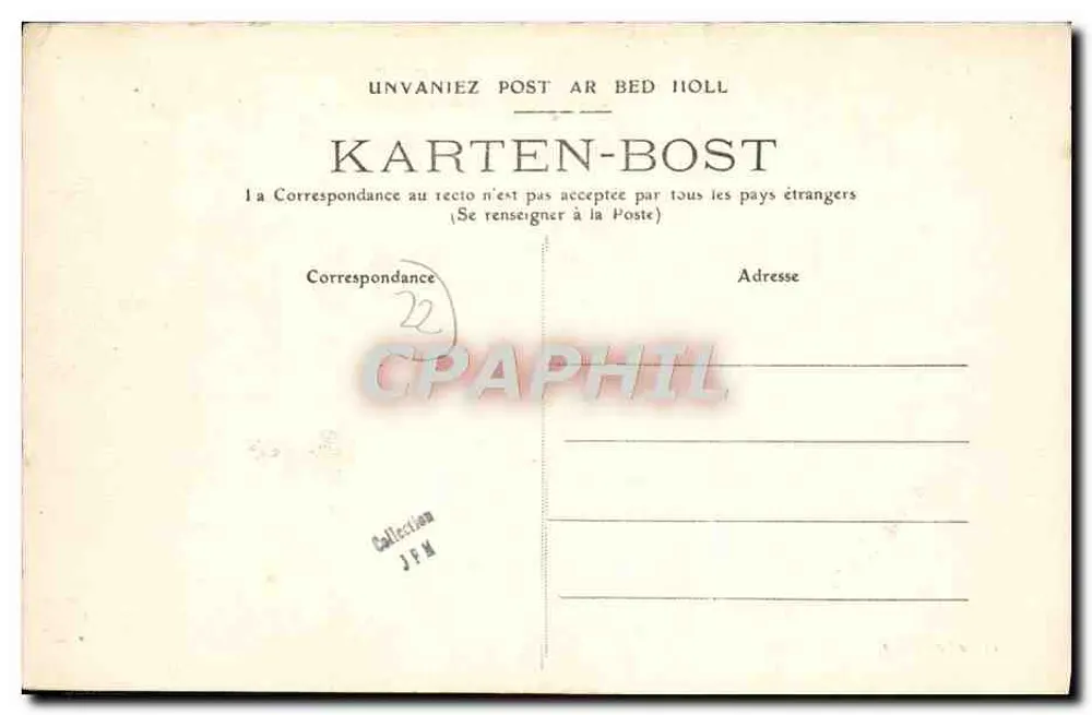 Die Kirche von Perros-Guirec — Louannec — Ganz Bretagne, Nr. 720 - Rückseite