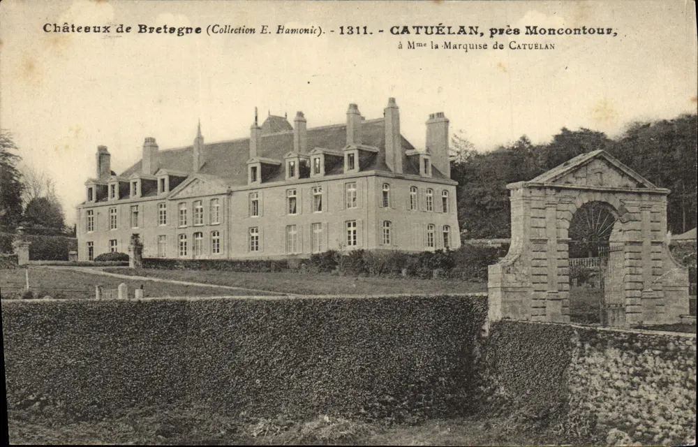 Schloss Catuélan, nahe Moncontour — Sammlung E. Hamonic — 1311 - Vorderseite
