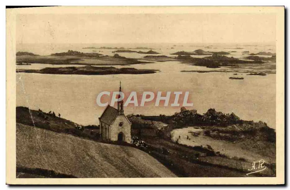 La Trinité - Die Kapelle und das Meer — PLOUBAZLANEC — Verlag A.R. - Vorderseite