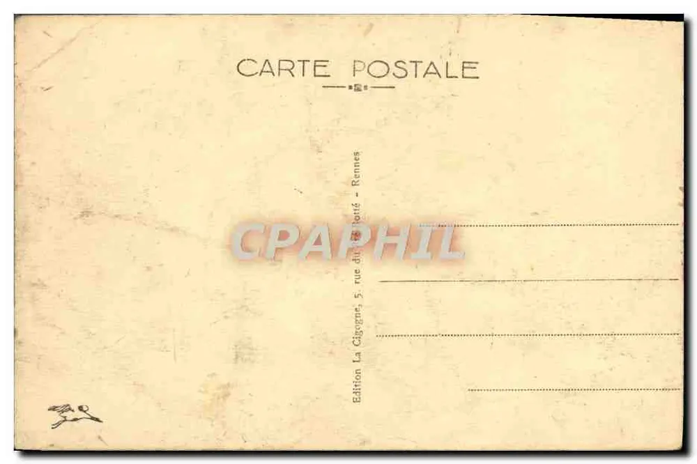 Saint-Brieuc (C.-du-N.) — Viaduc de Toupin — Édition La Gigogne, 5 rue du Boté, Rennes - Rückseite