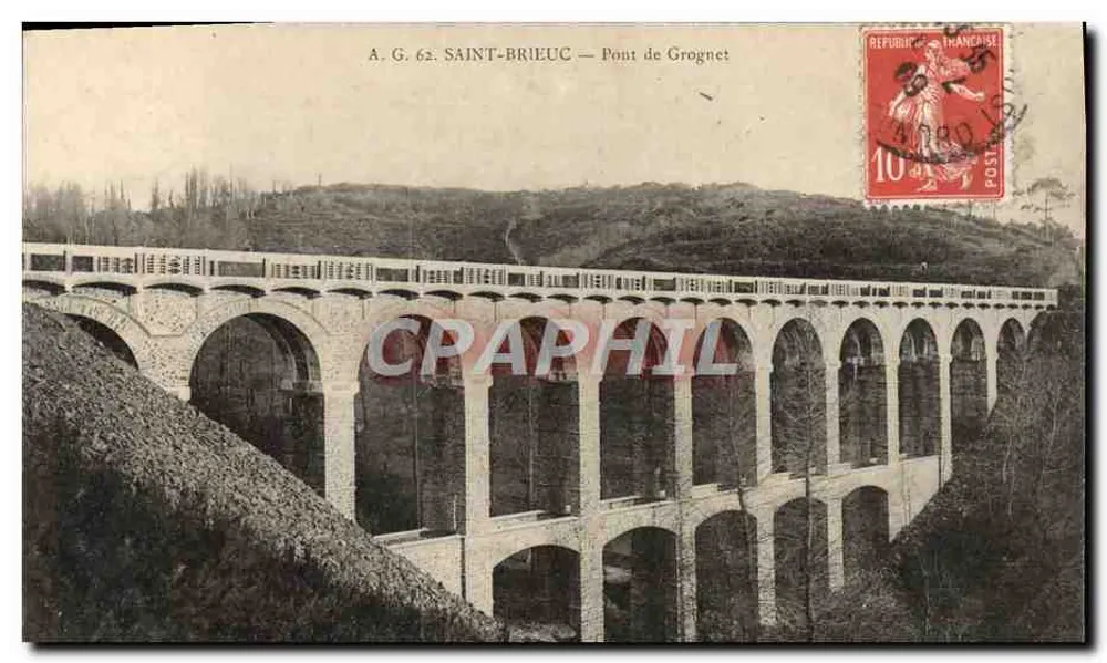 Saint-Brieuc — Ponte de Grognet — A.G. 62 - Frente