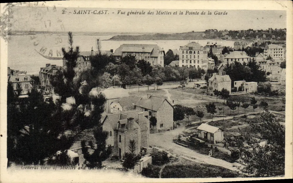 Saint-Cast — Allgemeiner Blick auf die Mielttes und die Pointe de la Garde — G. Arnaud, Verlag - Vorderseite