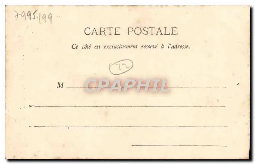 Trégastel - Kalwaria — wydawca A. Waron, St-Brieuc, nr 130 - Rewers