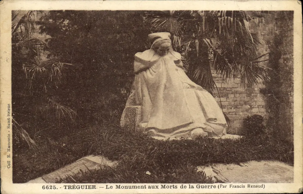 Tréguier — Denkmal für die Toten des Krieges (von Francis Renaud) - Vorderseite