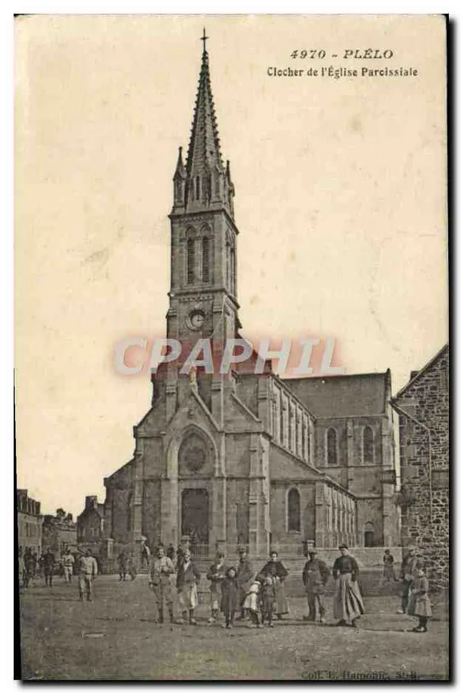 Glockenturm der Pfarrkirche — Plélo — Verlag E. Hamon, n°8 - Vorderseite