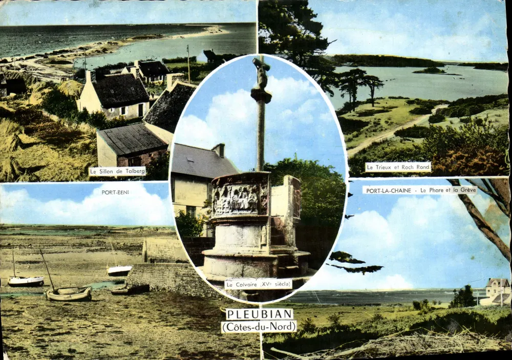 Pleubian (Côtes-du-Nord) — zusammengesetzte Ansicht lokaler Sehenswürdigkeiten — Les Tirages Modernes - Vorderseite