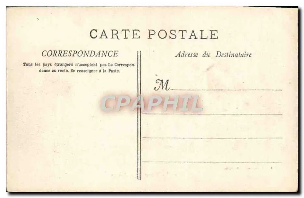 Nîmes - As Arenas — Fototipia. E. Læcour — Marselha — n° 1198 - Verso