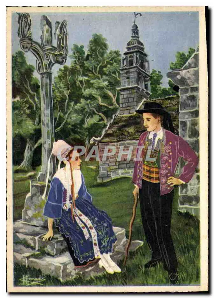Kirche Saint-Claude — Umgebung von Plougaastel (Cornouailles) — Éditions « Gaby », Nantes - Vorderseite