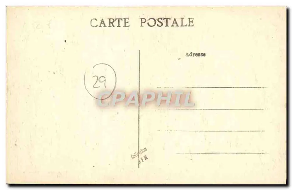 Quimper — La Rue du Guéodet — Sammlung Vrac Quimper - Rückseite
