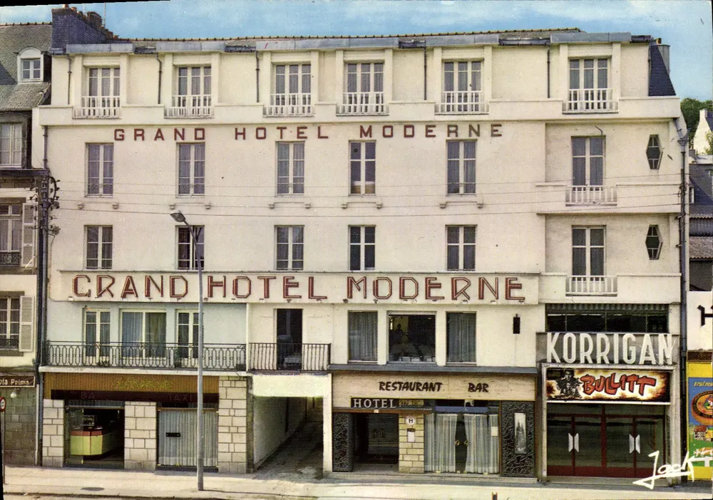 Großes Modernes Hotel — Quimper — Kunstausgabe Jack Stoll - Vorderseite