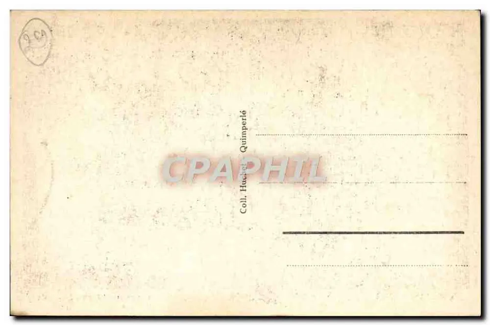 Cripta da Igreja Santa Cruz — Quimperlé — CPAPHIL - Verso