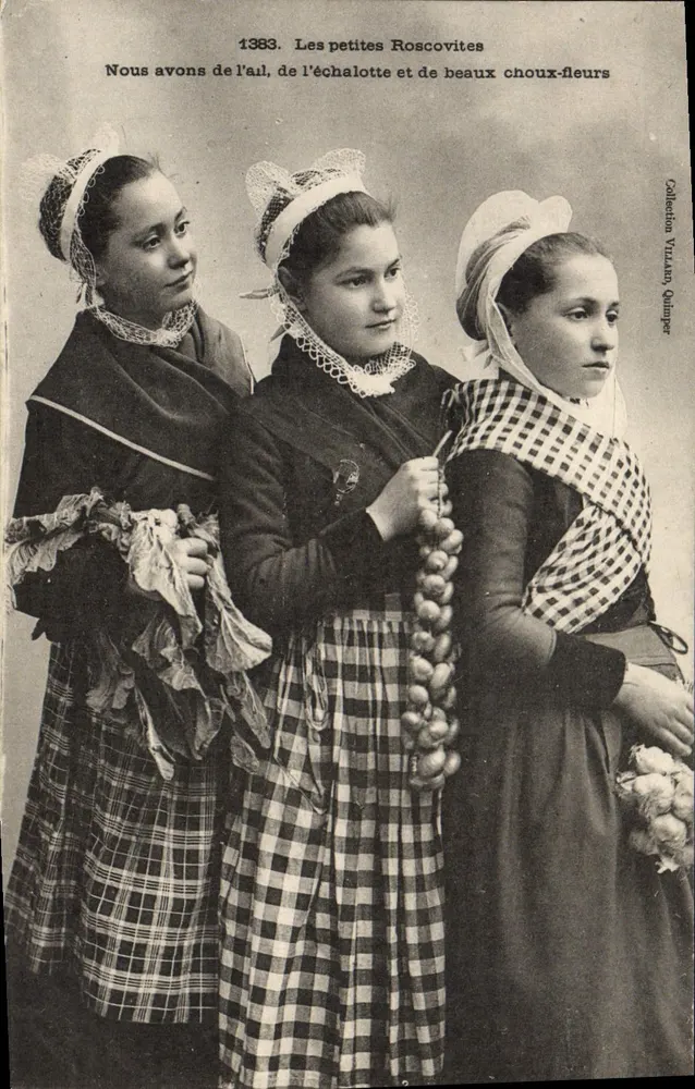 As pequenas Roscovites — Guimper — Coleção Villand Guimper, n° 1383 - Frente