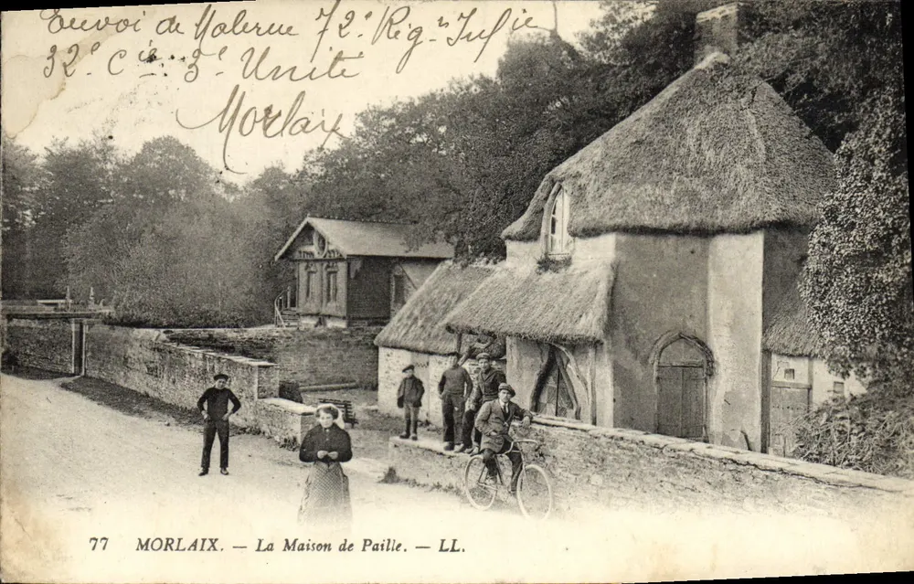 Morlaix — A Casa de Palha — LL. — 77 - Frente