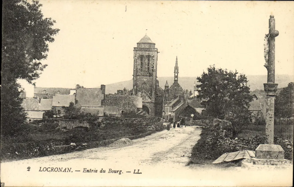 Locronan — Entrada do Bourg — LL - Frente