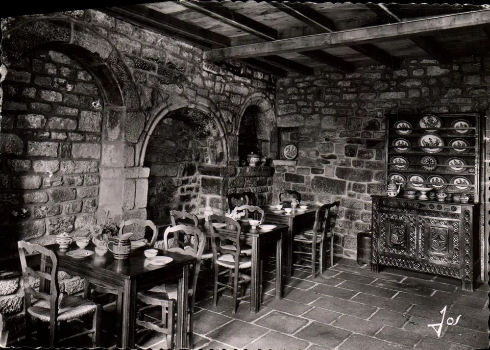 Bretone Crêperie in Locronan — Finistère — Editions d'Art Jos - Vorderseite