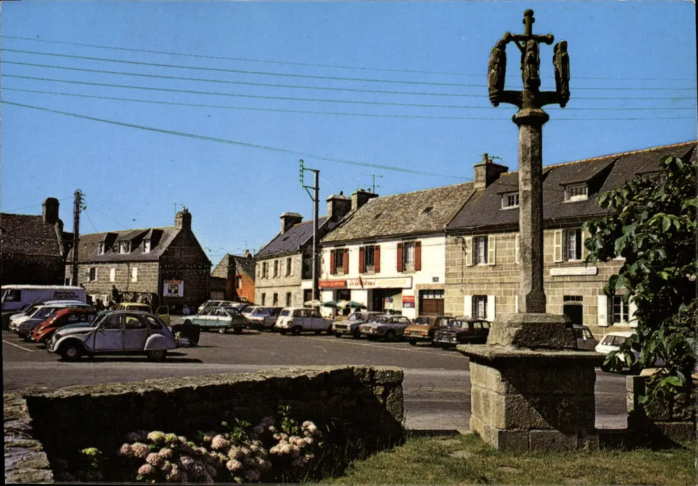 Lampaoul-P louarzel — Praça da Igreja — Les Editions du Gabier, SXN108 - Frente