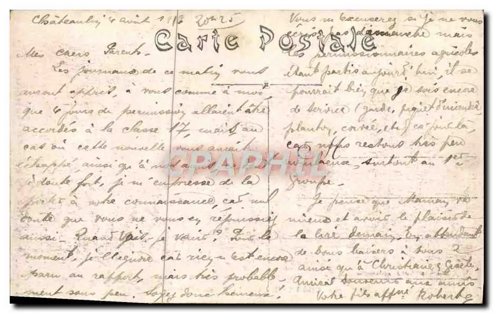 Châteaulin — Pętla rzeki Aulne — widok panoramiczny - Rewers