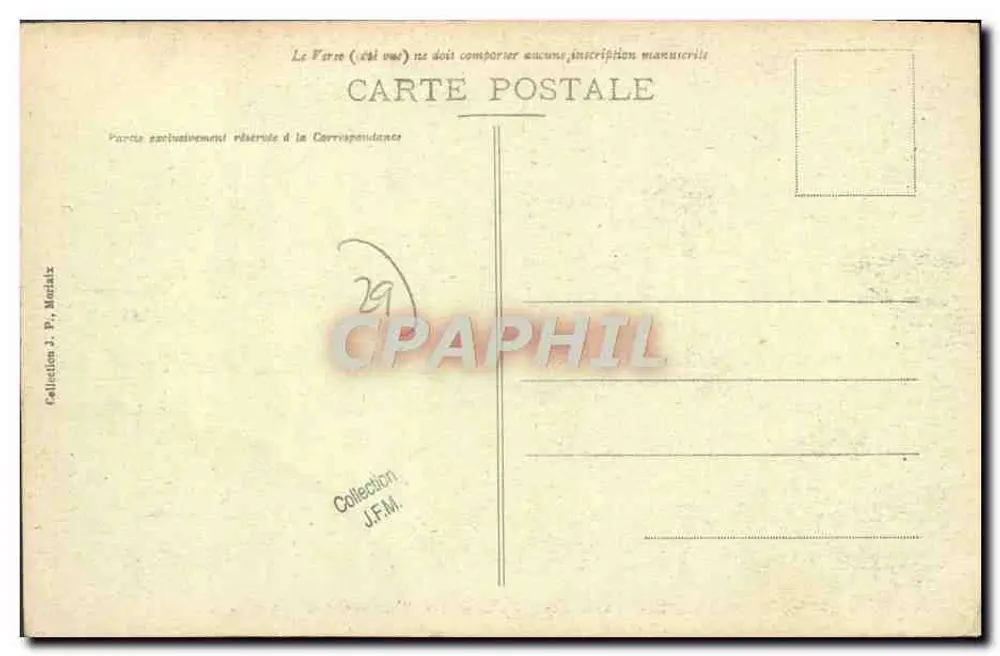 Guimiliau (Finistère) — Das Große Portal (16. Jahrhundert) — unbekannter Verleger, Nr. 35 - Rückseite