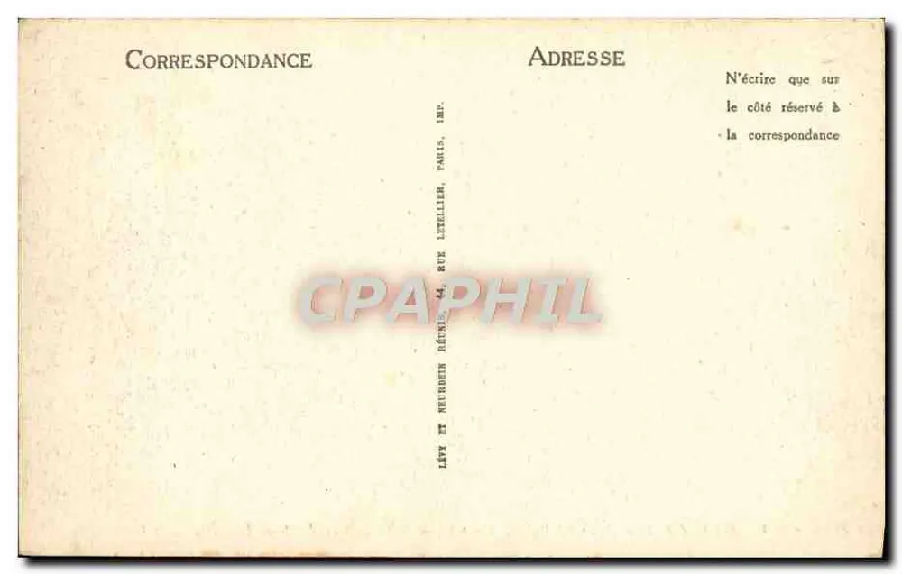 Entorno de Douarnenez — Castel-ar-Roch — Los Rochers Dentelés — LL - Reverso