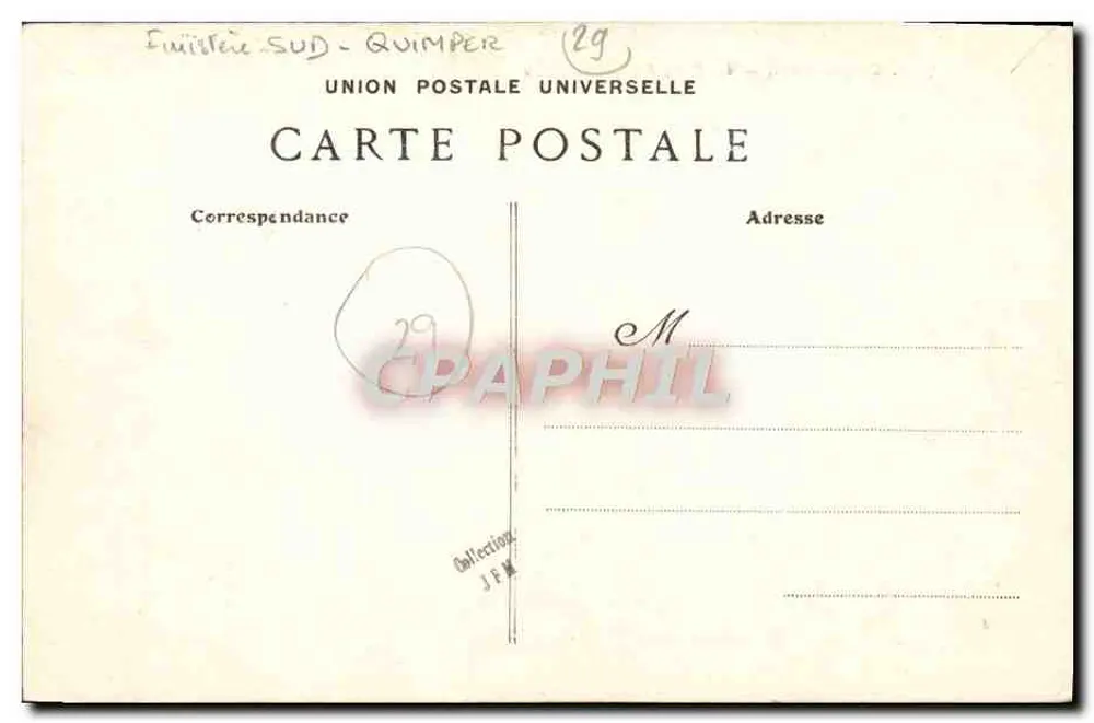 Concarneau — A Praia dos Sables-Blancs — Villarri Quinby - Verso