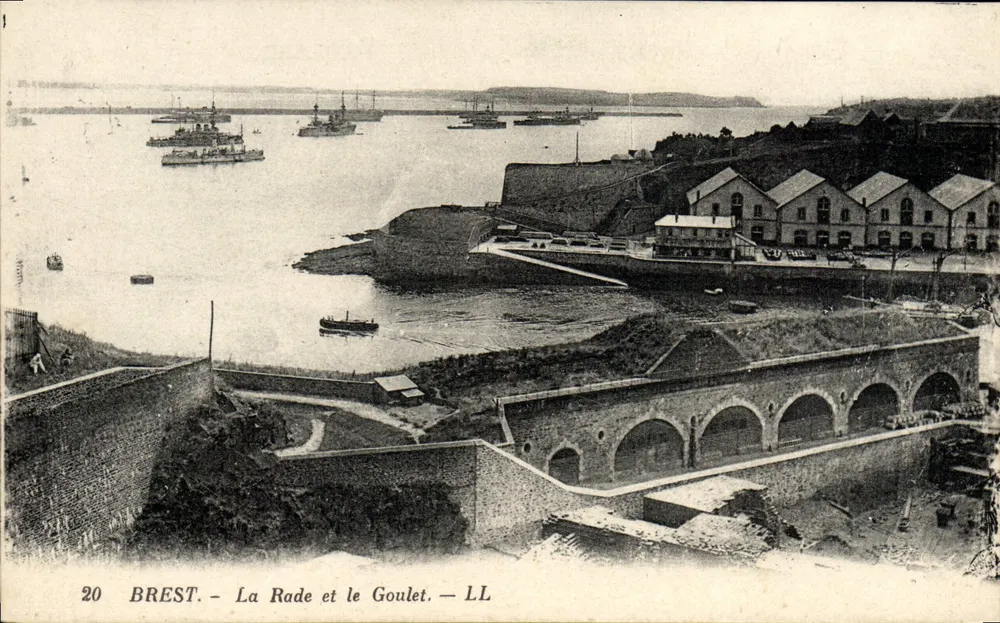BREST - A Baía e o Goulet — LL - Frente