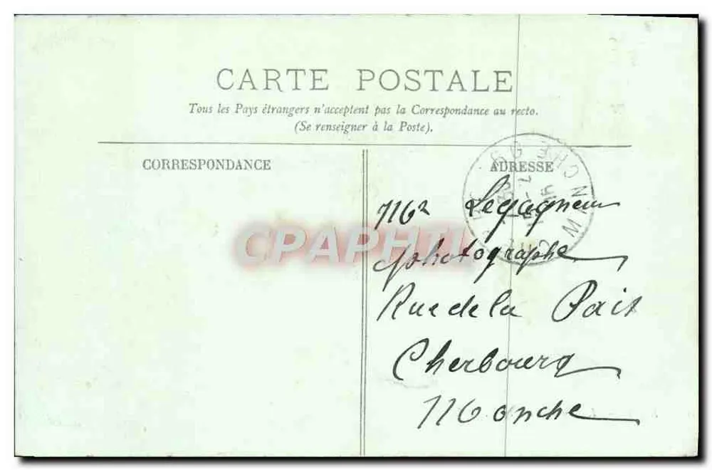 Brest — A Baía e o Goulet — LL. - Verso
