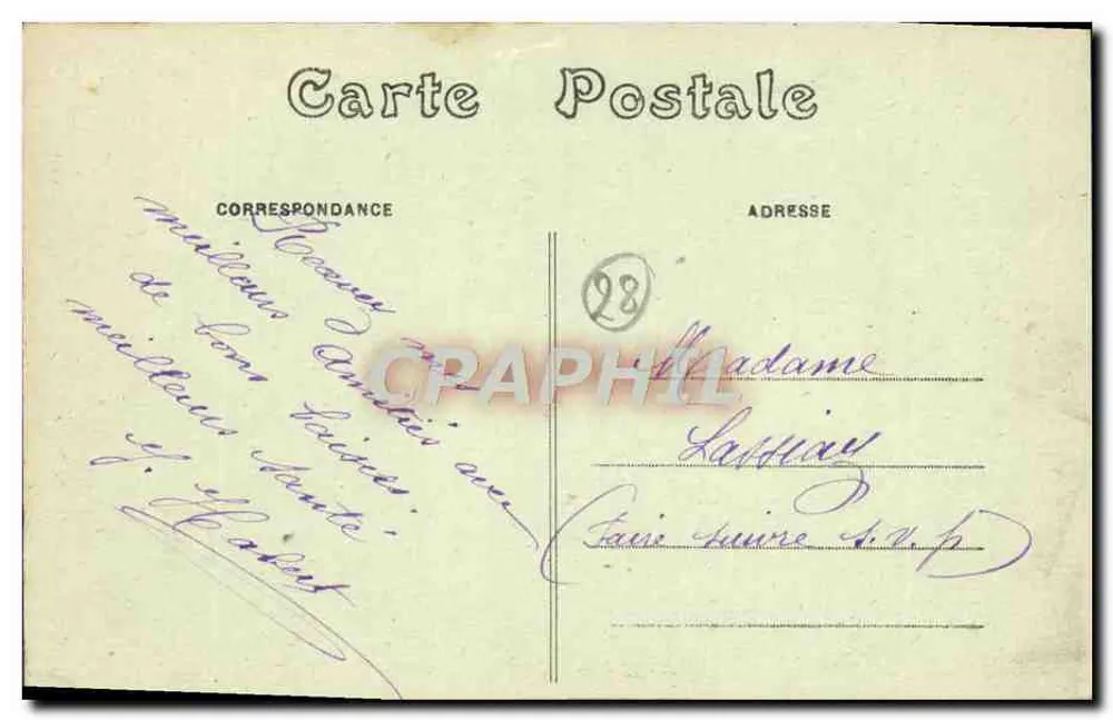 Marboué — Panorama — M. G 323 - Verso